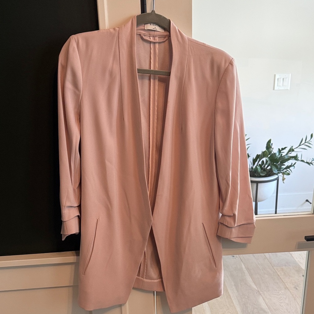 Babaton Soft Pink Women's Blazer